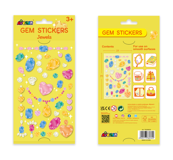 Abtibilduri pietre stralucitoare - Bijuterii [4]