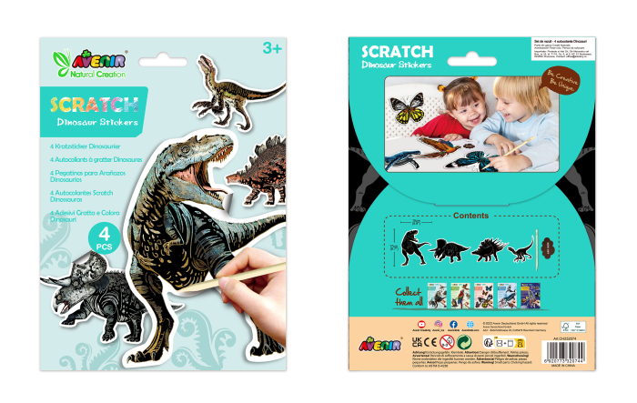 Abtibilduri razuibile - Dinozauri, colectia Creatii Naturale [12]