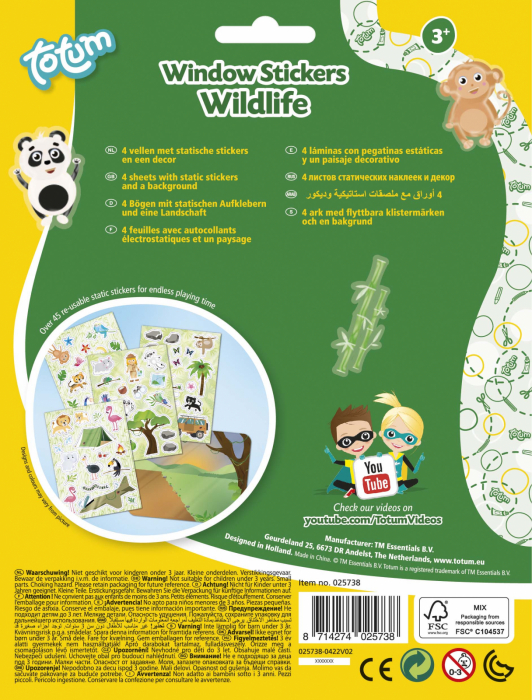 Abtibilduri repozitionabile Savana [3]