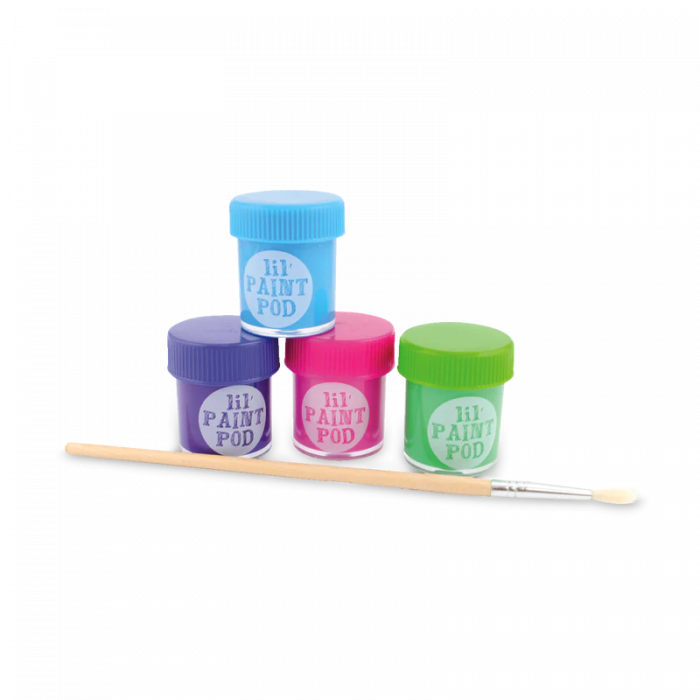 Acuarele lavabile Lil' Paint, 12 culori si pensula inclusa [6]