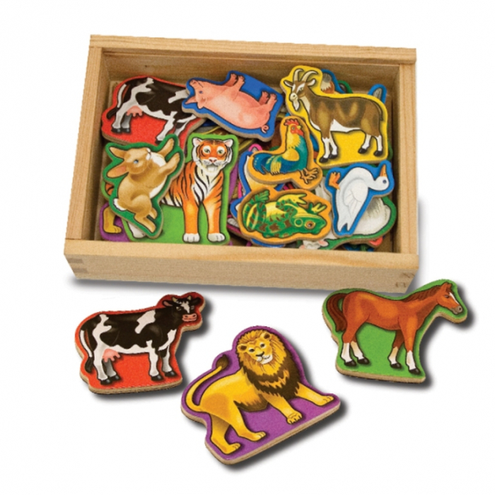 Animale de lemn cu magneti Melissa and Doug [3]
