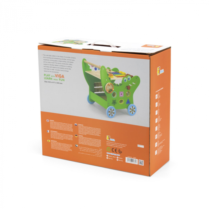 Antemergator cu activitati - Crocodil, Viga [3]