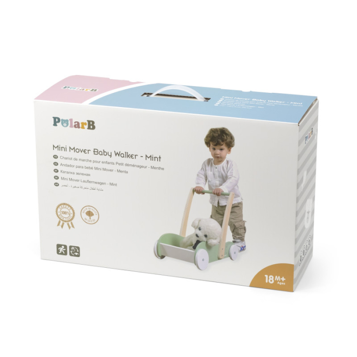 Antemergator cu cadru, Verde menta, PolarB Viga [6]