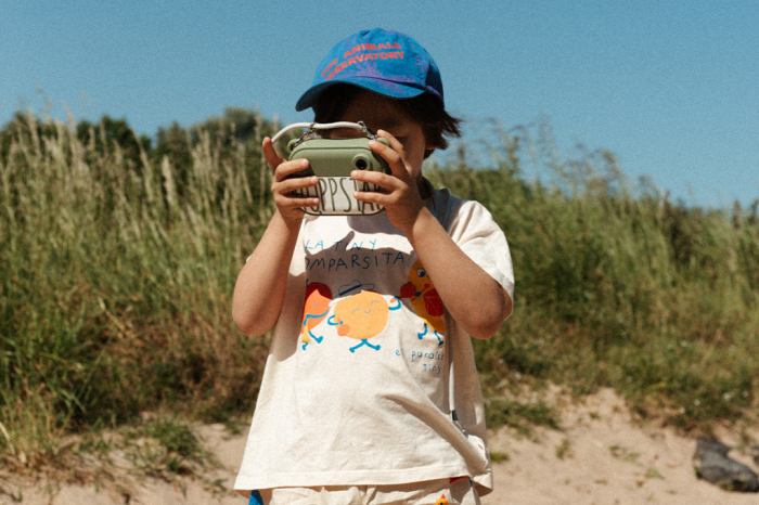 Aparat foto digital pentru copii cu functie de  printare instant- Hoppstar Artist Green [5]