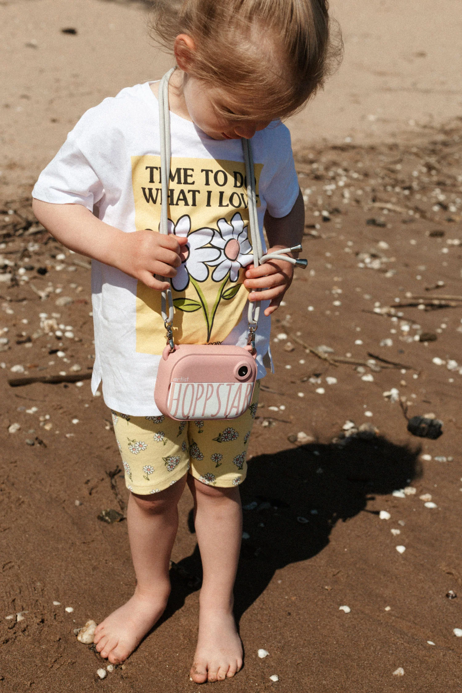 Aparat foto digital pentru copii cu functie de  printare instant- Hoppstar Artist Pink Blush [12]