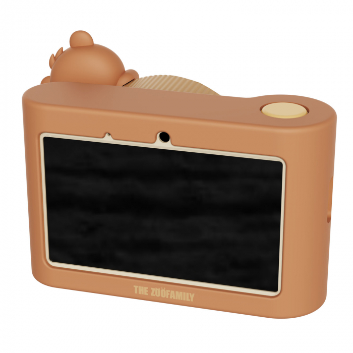 Aparat foto video digital pentru copii, cu ecran tactic si camera selfie, Urban Zoo - Bear [8]