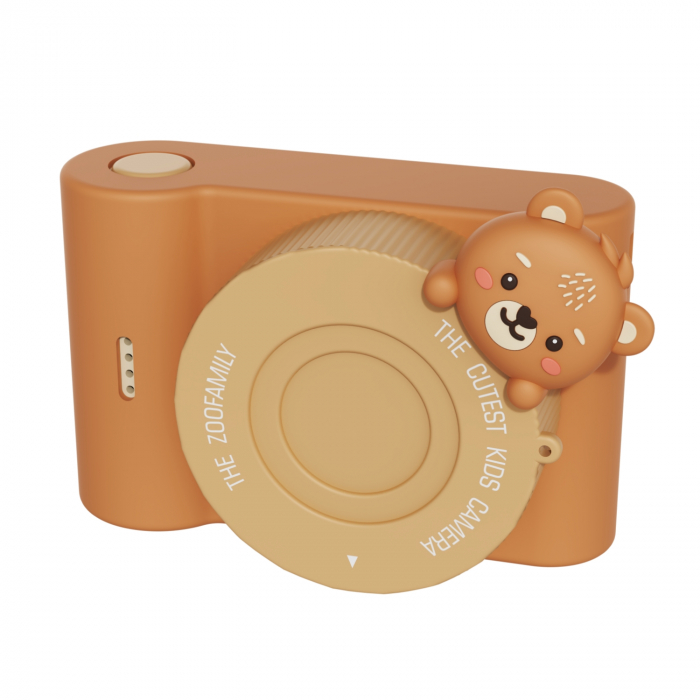 Aparat foto video digital pentru copii, cu ecran tactic si camera selfie, Urban Zoo - Bear [9]