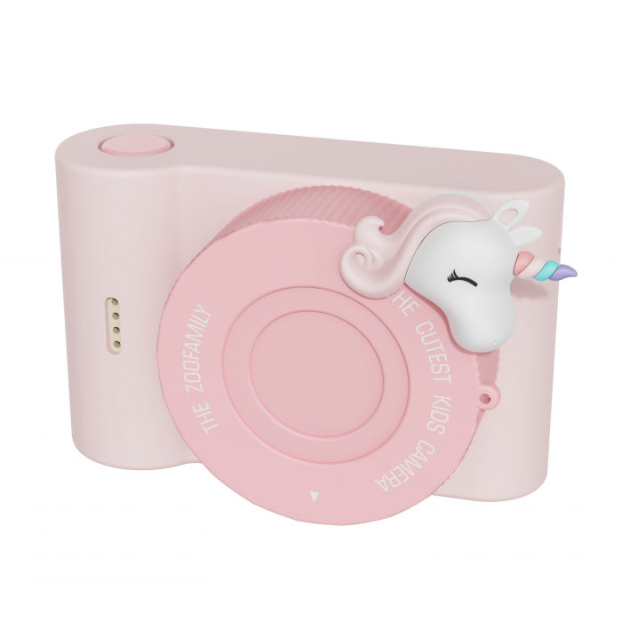 Aparat foto video digital pentru copii, cu ecran tactic si camera selfie, Urban Zoo - Unicorn [3]