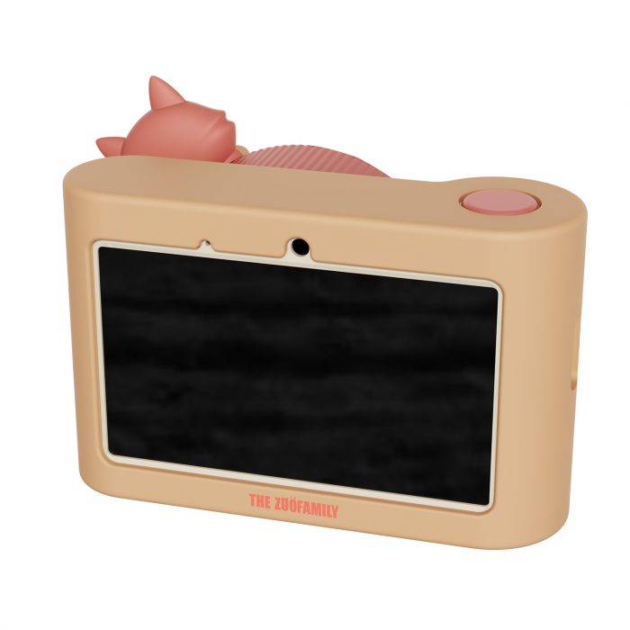 Aparat foto video digital pentru copii, cu ecran tactic si camera selfie, Urban Zoo - Fox [6]