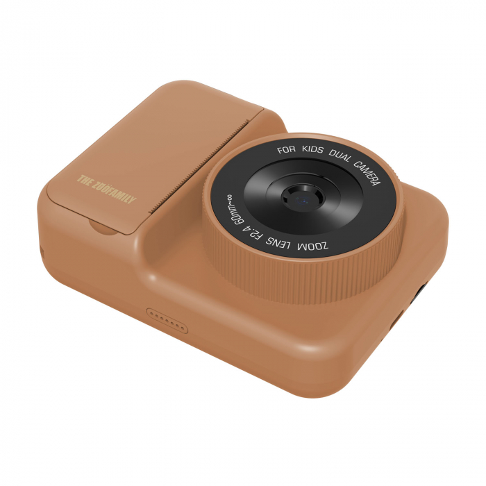 Aparat foto video digital pentru copii cu functie de printare instant Zoo print - Bear [2]
