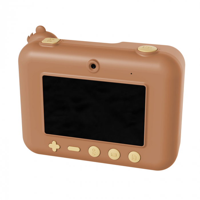 Aparat foto video digital pentru copii cu functie de printare instant Zoo print - Bear [7]