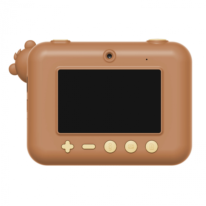 Aparat foto video digital pentru copii cu functie de printare instant Zoo print - Bear [3]