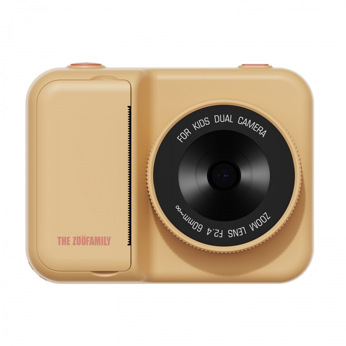 Aparat foto video digital pentru copii cu functie de printare instant Zoo print - Fox [7]