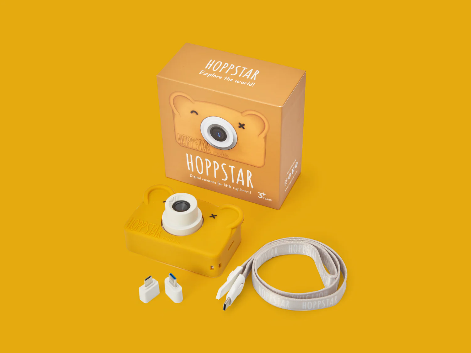 Aparat foto video digital pentru copii - Hoppstar Rookie Bear Honey [2]