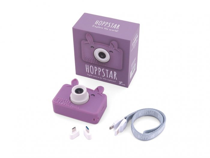 Aparat foto video digital pentru copii - Hoppstar Rookie Bunny Blossom [3]