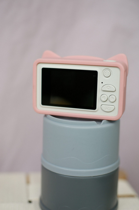 Aparat foto video digital pentru copii - Hoppstar Rookie Cat Pink [17]