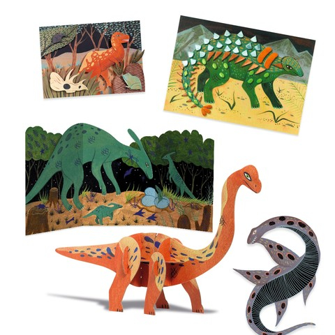 Atelier creativ Djeco, Lumea dinozaurilor [4]
