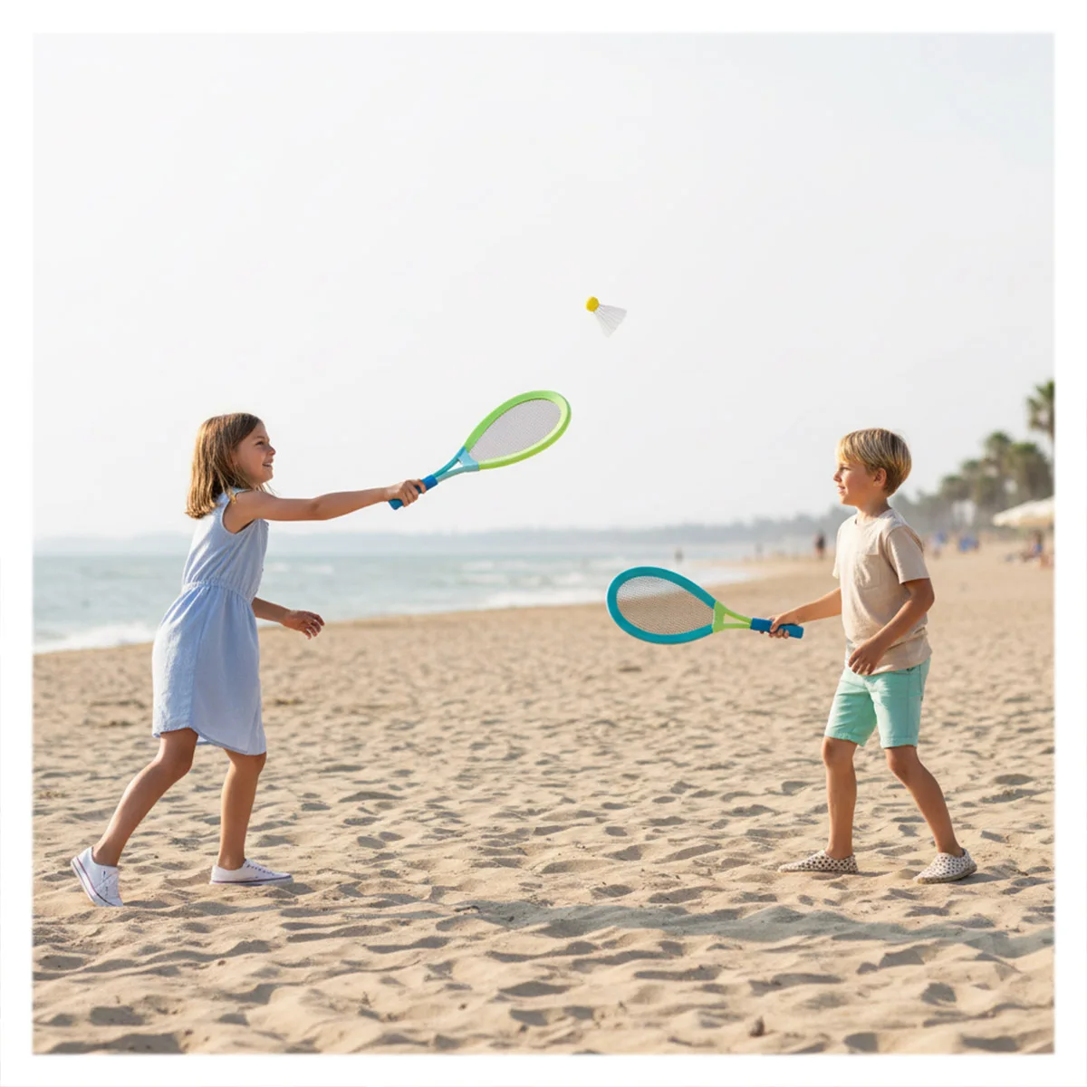 Badminton & Soft tenis, set 2 în 1 XL, Alldoro [4]