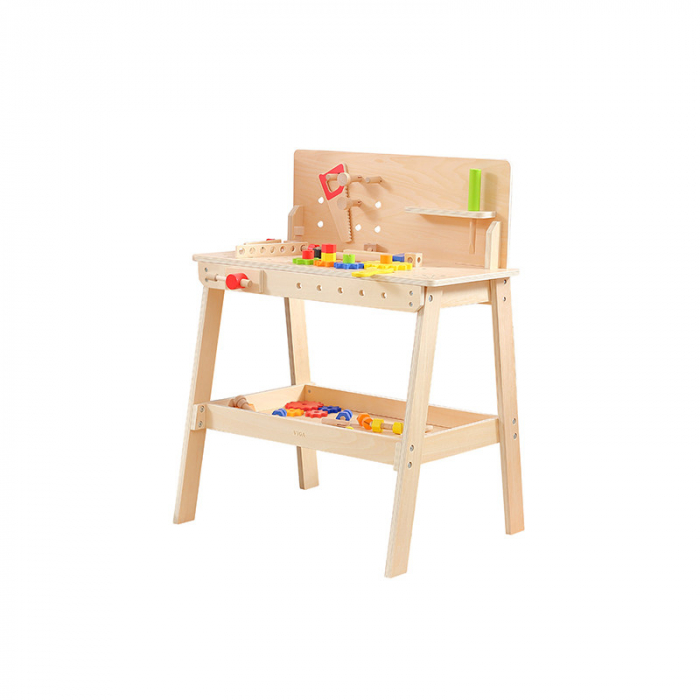 Banc de lucru natur accesorizat, Viga [1]