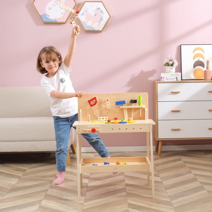 Banc de lucru natur accesorizat, Viga [3]