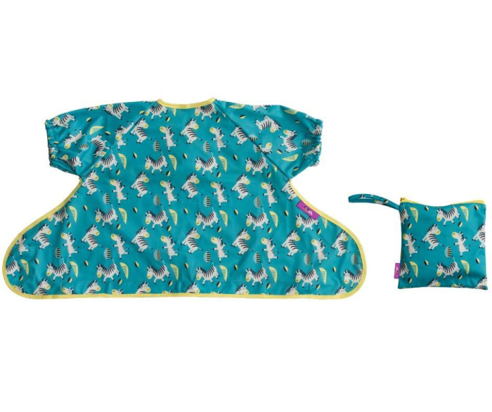 Baveta maneci scurte cu ventuze - Zebre vesele [6]