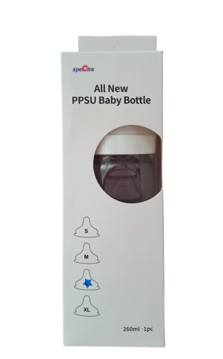 Biberon anticolici premium cu tetina L, bleu (260 ml) [2]