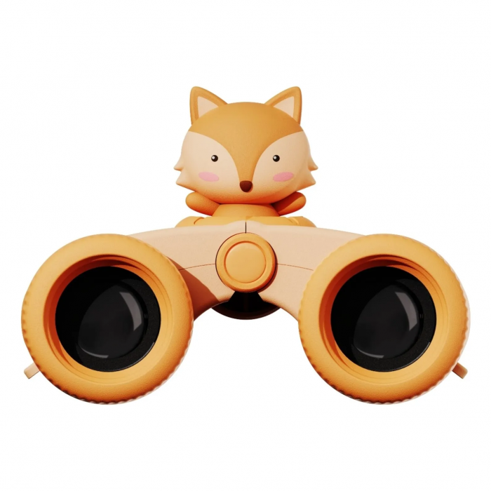 Binoclu silicon copii, 8x, Zoo eyes - Fox [6]