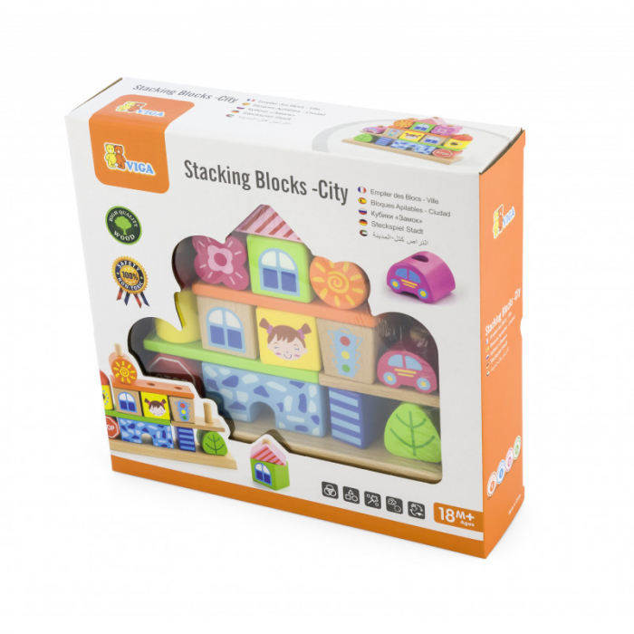 Blocuri de stivuit - Oras, Viga [4]