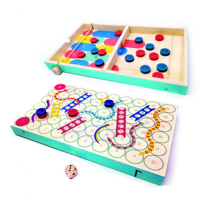 Boardgames 3 in 1 Pucketriple, Svoora [5]