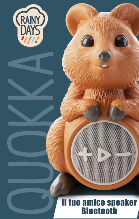 Boxa bluetooth Rainy Days - Quokka [4]