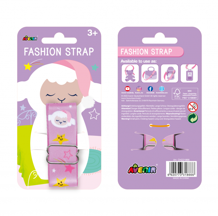 Bretea Fashion ajustabila pentru accesorii - Mielusel somnoros [4]