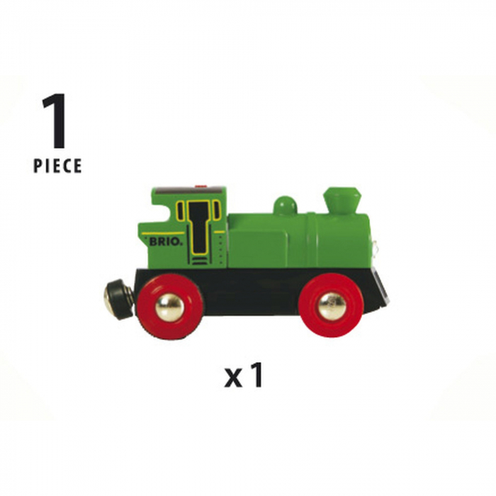 Brio - Locomotiva Mica Verde Cu Baterii [4]