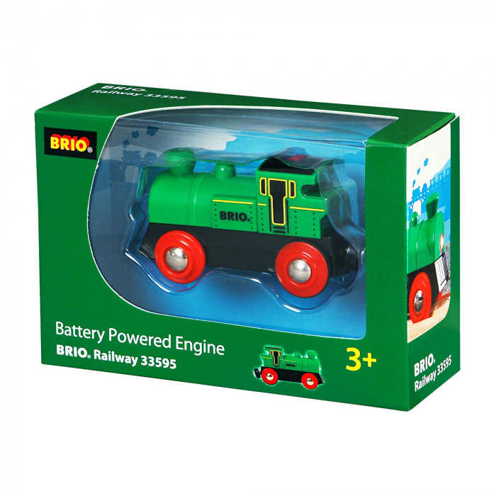 Brio - Locomotiva Mica Verde Cu Baterii [2]