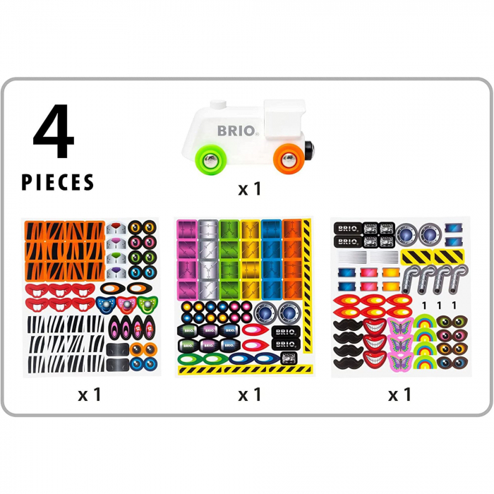 Brio - Tren Cu Stickere [3]