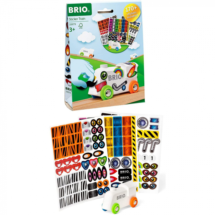 Brio - Tren Cu Stickere [4]