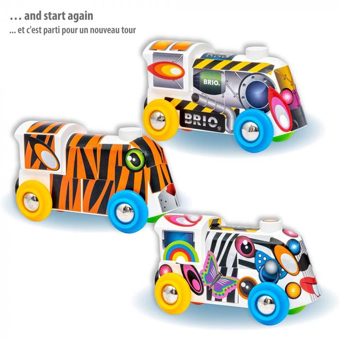 Brio - Tren Cu Stickere [6]
