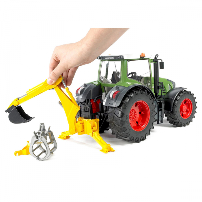 Bruder - Accesorii - Brat Hidraulic Spate Cu Graifer [2]