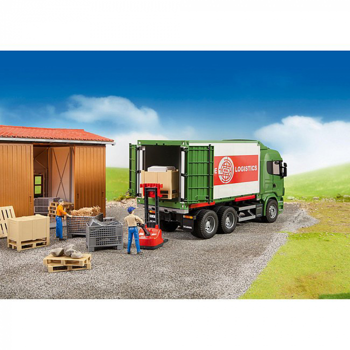 Bruder - Accesorii - Set Logistica [2]