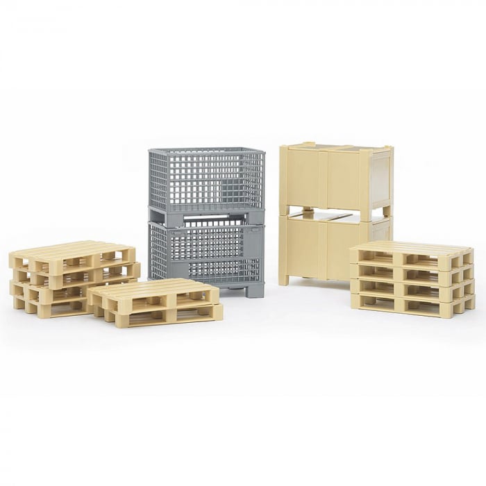 Bruder - Accesorii - Set Logistica [1]