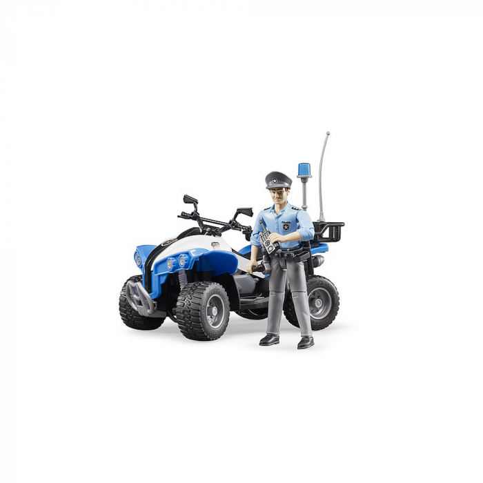 Bruder - Atv De Politie Cu Politist [4]