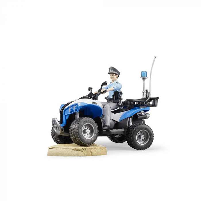 Bruder - Atv De Politie Cu Politist [2]