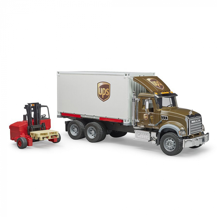 Bruder - Camion Ups Mack Granite Cu Stivuitor [5]