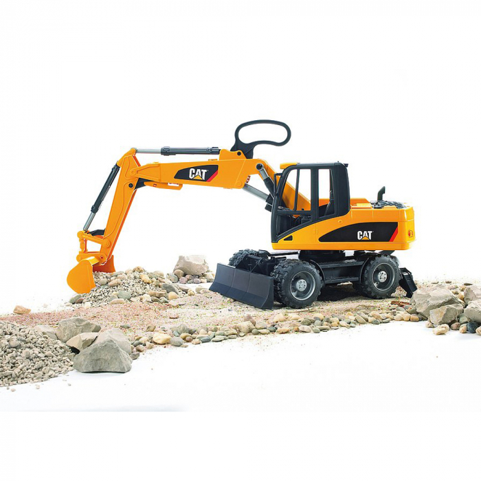 Bruder - Excavator Pe Roti Cat [2]