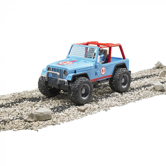 Bruder - Jeep Cross Country De Curse Albastru [2]