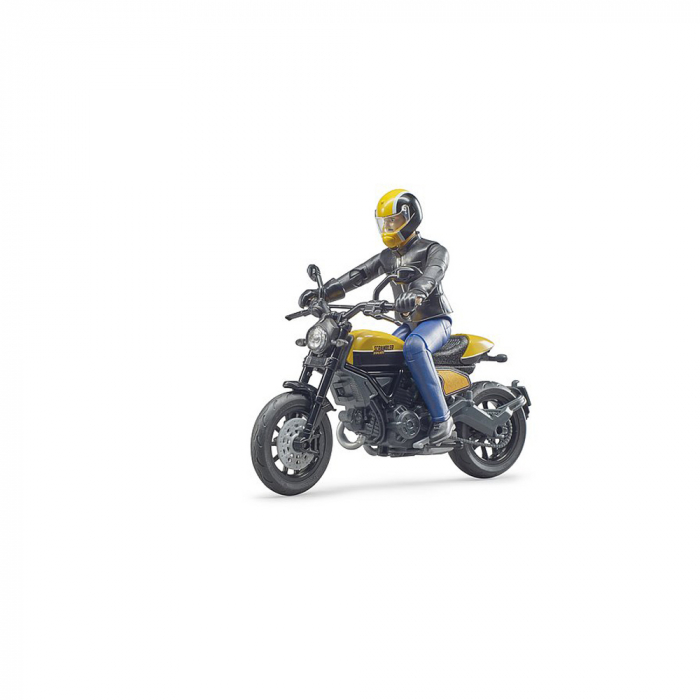 Bruder - Motocicleta Scrambler Ducati Full Throttle Cu Sofer [3]