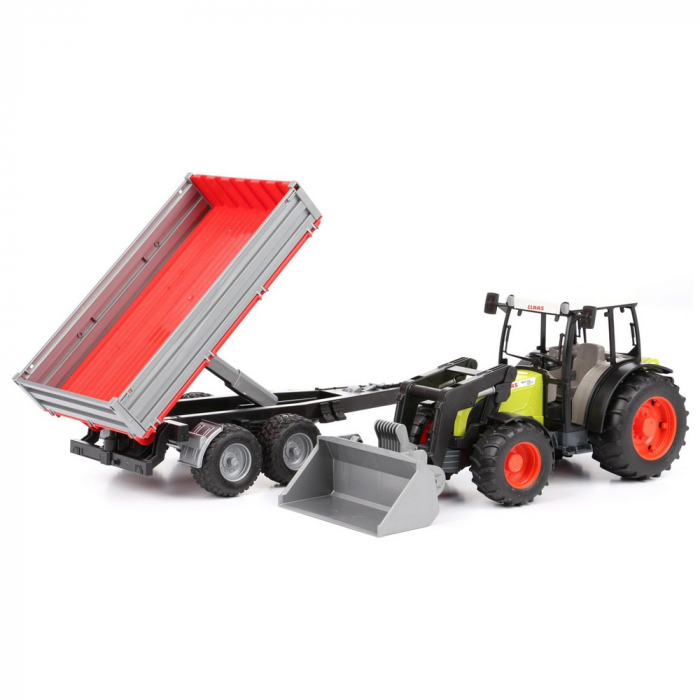Bruder - Tractor Claas Nectis 267 F Cu Remorca Basculabila [6]