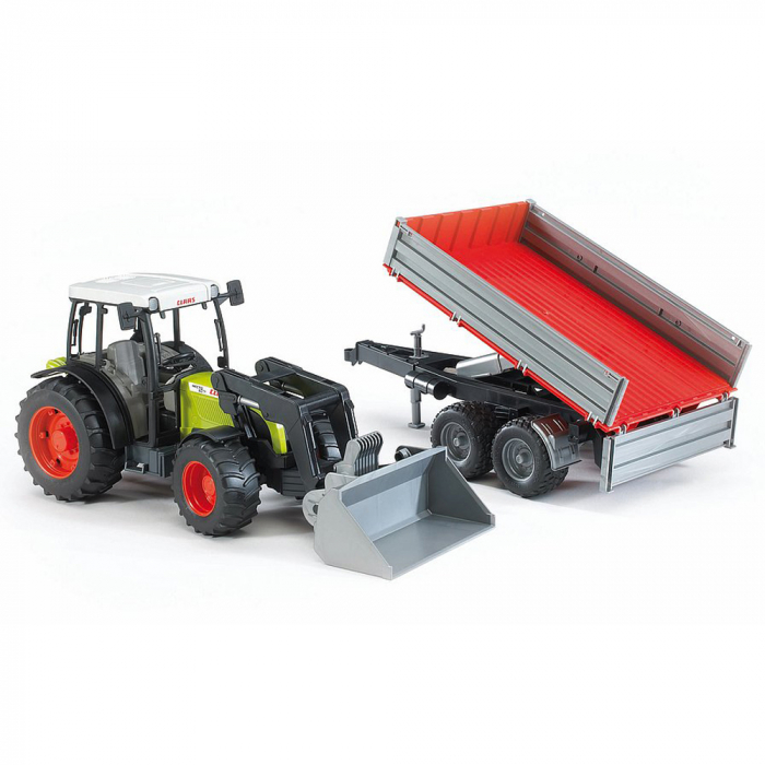 Bruder - Tractor Claas Nectis 267 F Cu Remorca Basculabila [4]