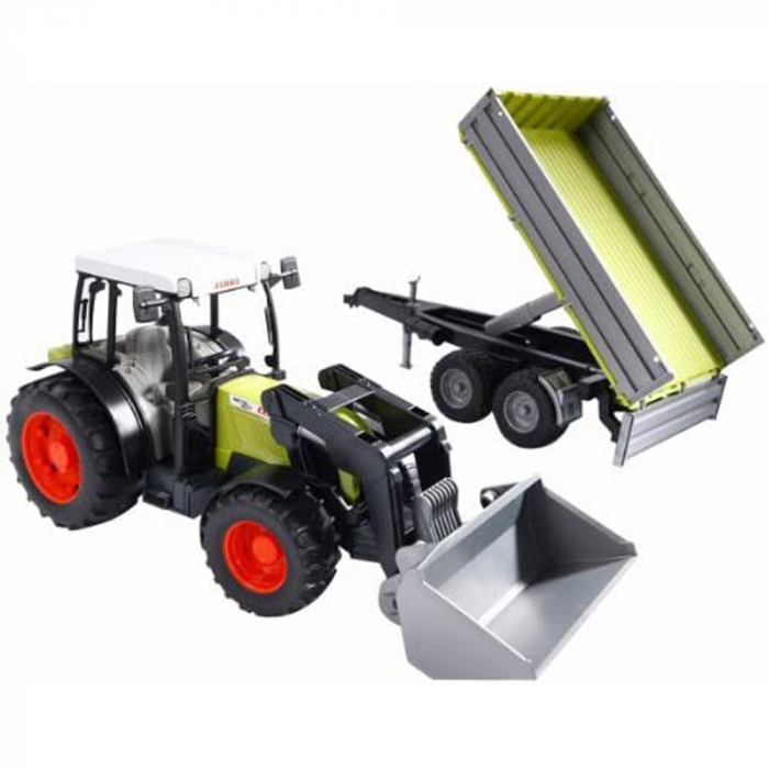 Bruder - Tractor Claas Nectis 267 F Cu Remorca Basculabila [3]