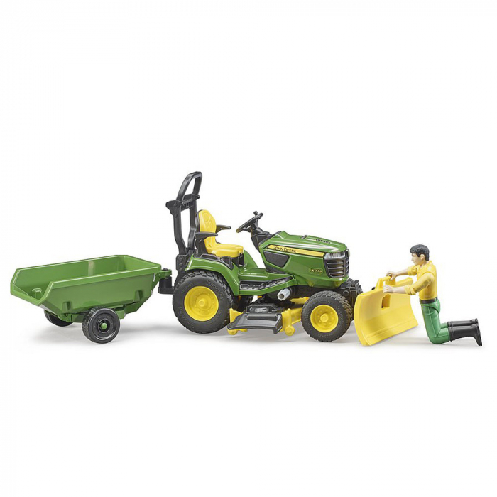 Bruder - Tractor Cu Remorca John Deere Si Gradinar [6]