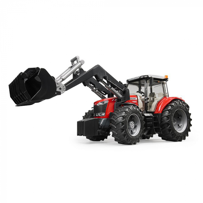 Bruder - Tractor Massey Ferguson 7624 Cu Incarcator Frontal [3]